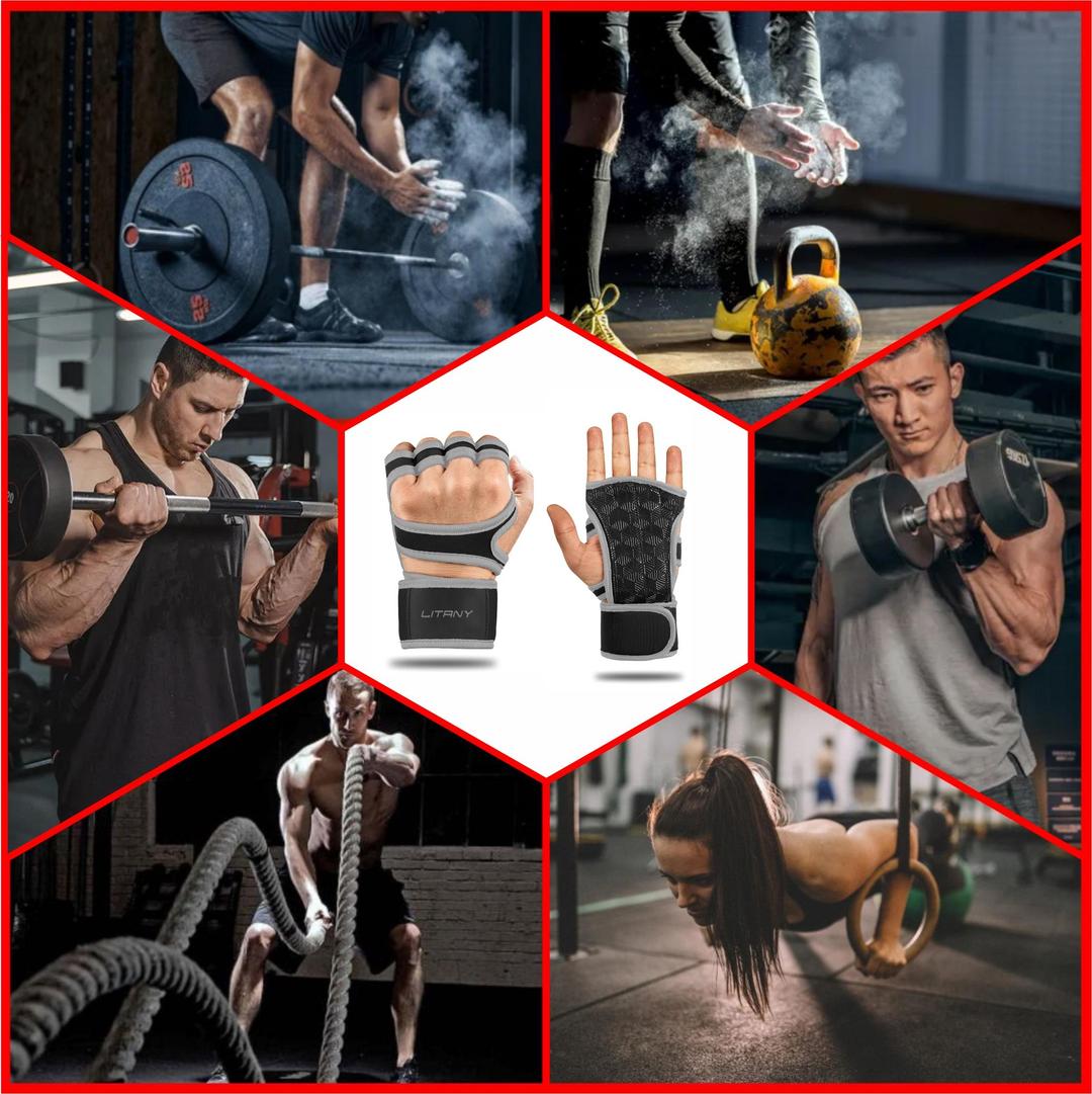 Weightlifting Gloves, X - Power L146 - TACHNBEAUTY