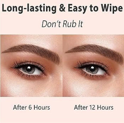 Waterproof Smudge Proof Eyebrow Pen - 1 Pc Brown Shades - TACHNBEAUTY