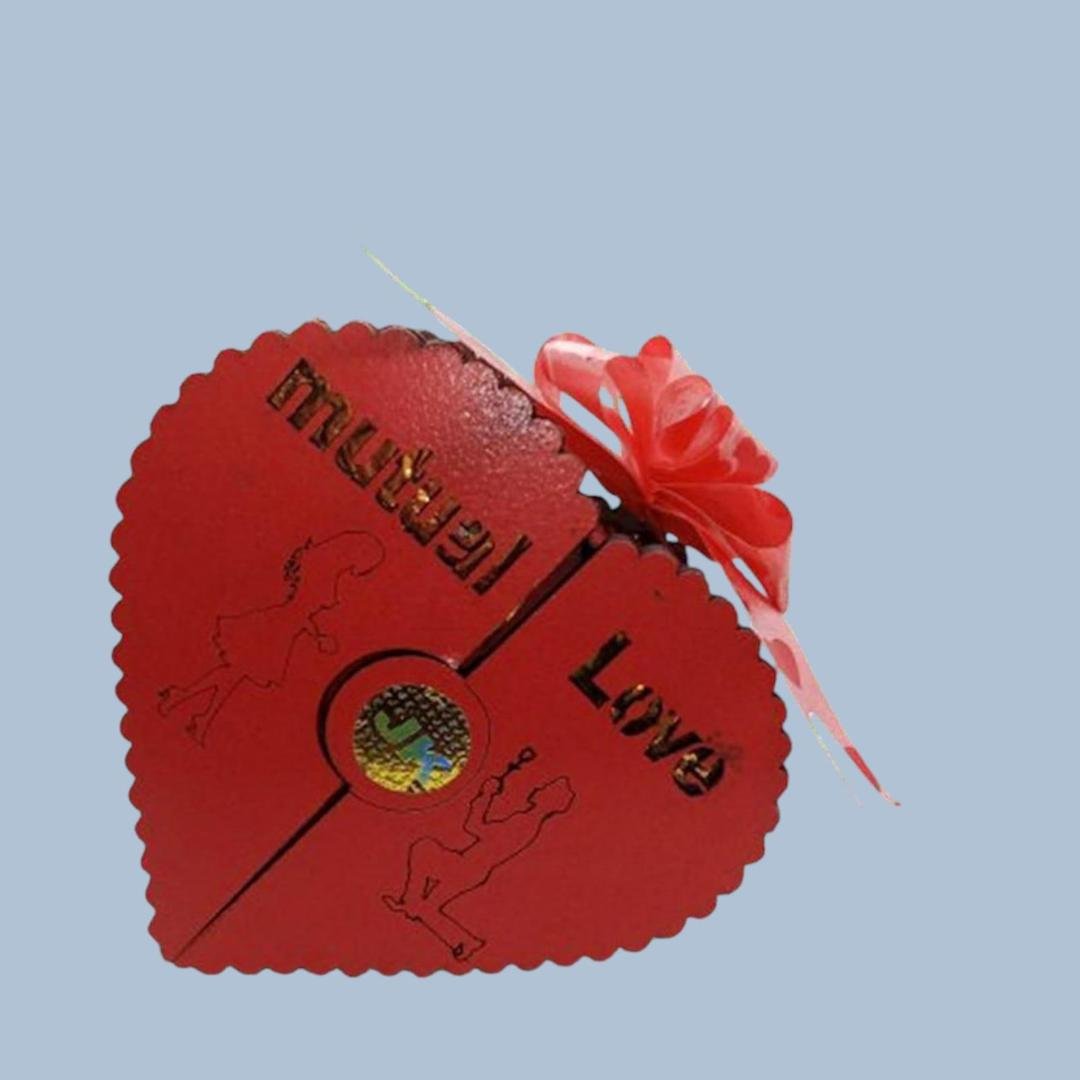 Mutual Love Perfume EDP – Wood Heart Shape 2 x 100ml - TACHNBEAUTY