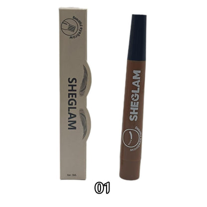 Waterproof Smudge Proof Eyebrow Pen - 1 Pc Brown Shades - TACHNBEAUTY