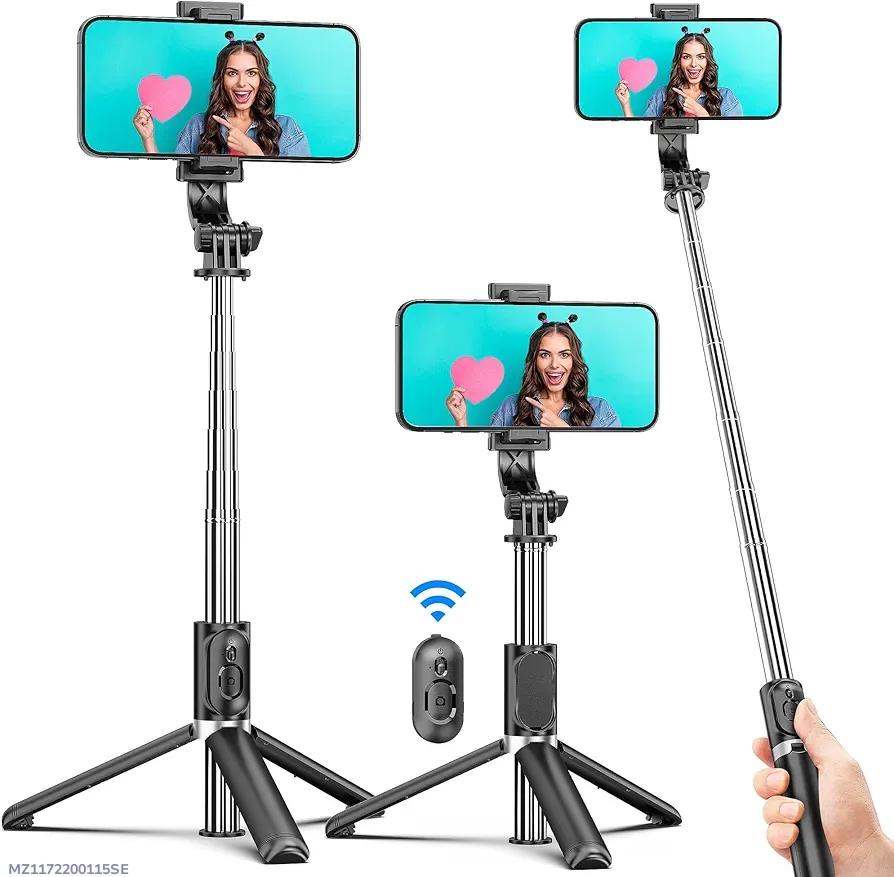 Premium Black Selfie Stick - Perfect for Every Occasion (1 Pcs) - TACHNBEAUTY