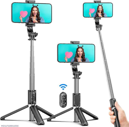 Premium Black Selfie Stick - Perfect for Every Occasion (1 Pcs) - TACHNBEAUTY