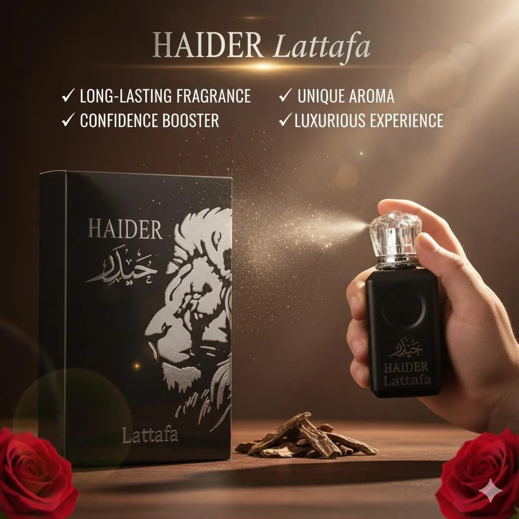 HAIDER Lattafa: Long - Lasting Luxury Scent - TACHNBEAUTY