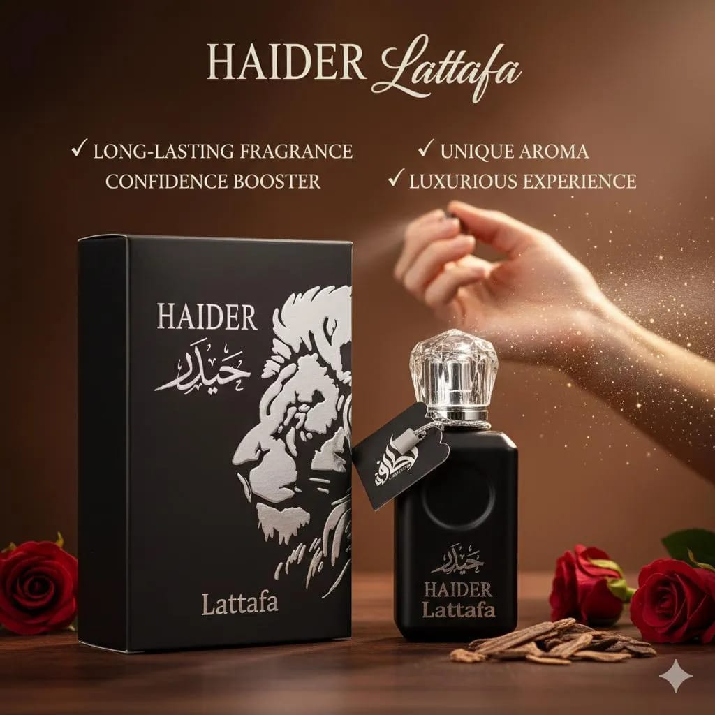 HAIDER Lattafa: Long - Lasting Luxury Scent - TACHNBEAUTY