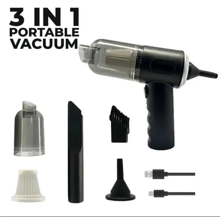 Compact 1 Pc Portable Car Vacuum for Effortless Cleaning - TACHNBEAUTY