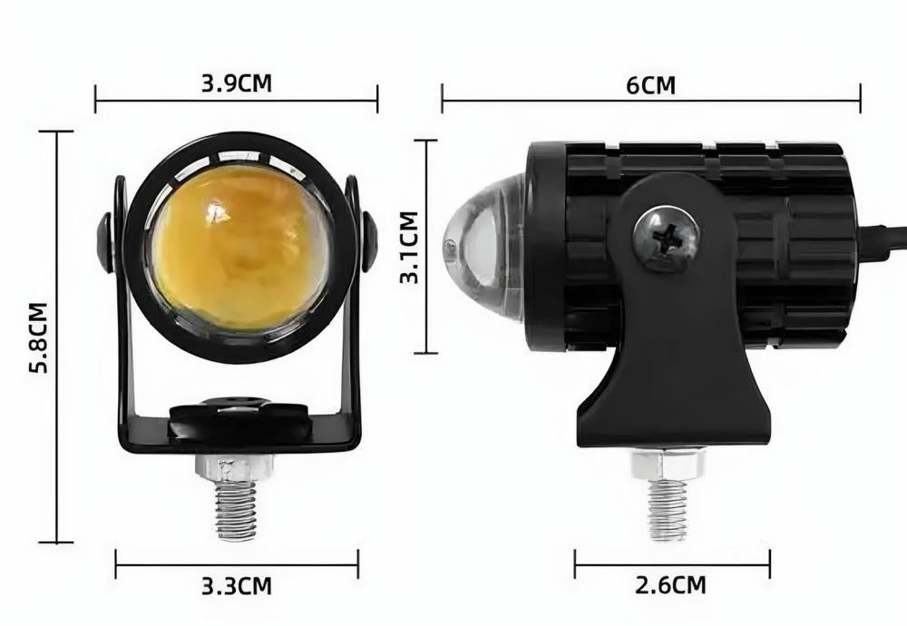 Dual Color Bike LED Fog Light - TACHNBEAUTY