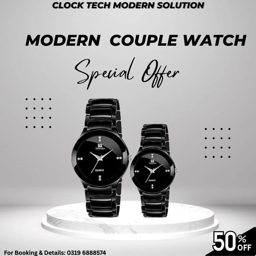 Unisex Best For Couples (2 Watches) (1 Men's, 1 Women's) - TACHNBEAUTY