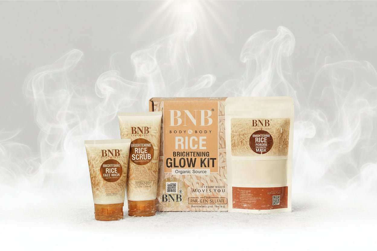 Rice Extract Facial Kit For Bright & Glowing Skin - TACHNBEAUTY